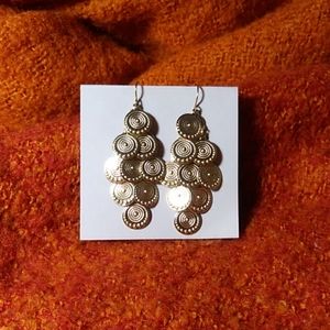 Lia Sophia Gold Chandelier Earrings